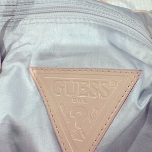 Handy Guess overnight bag pink, and gray